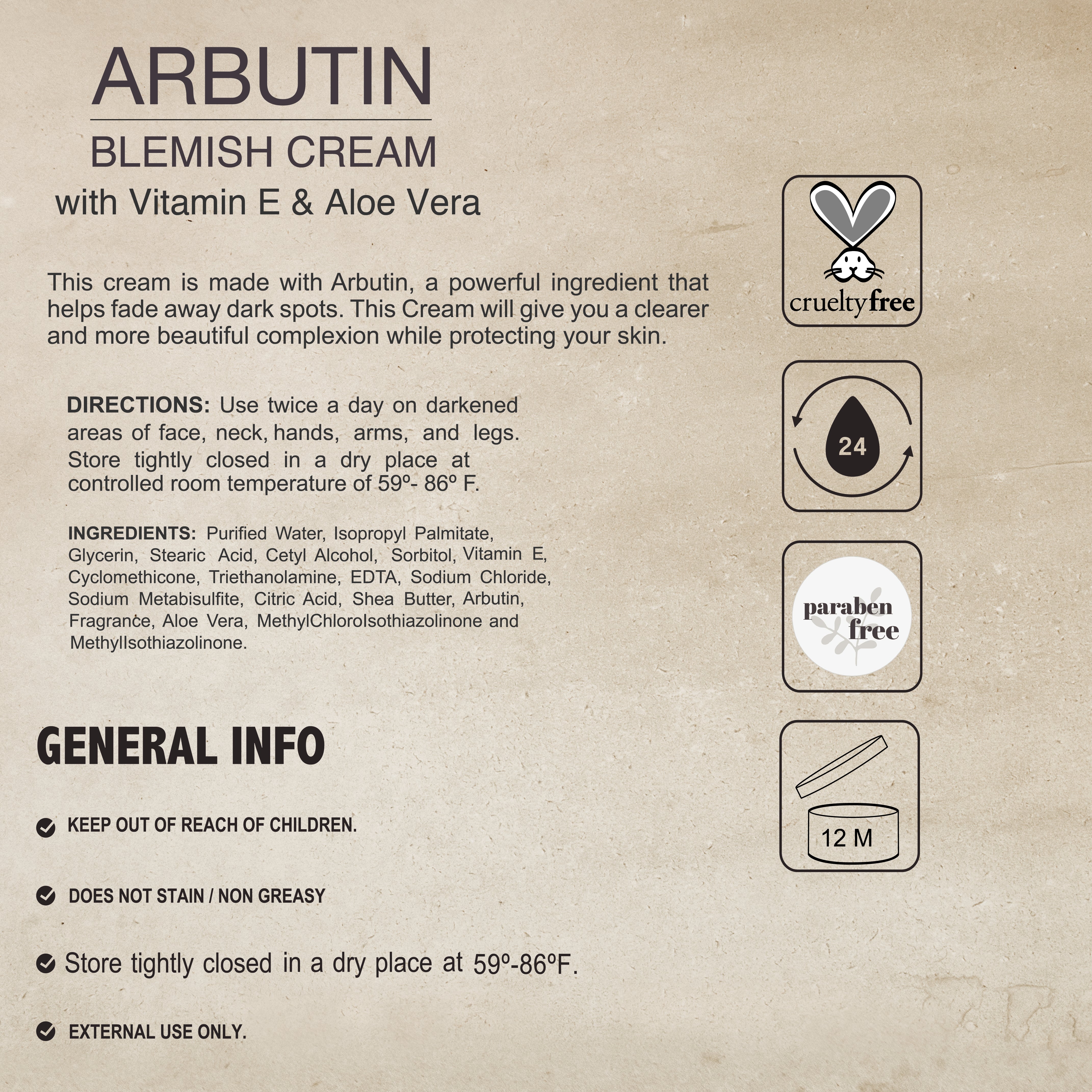 Arbutin Cream